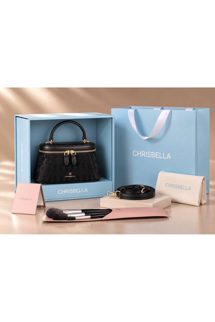 Luxury Vanity Case Top-Handle Bag Gift Set