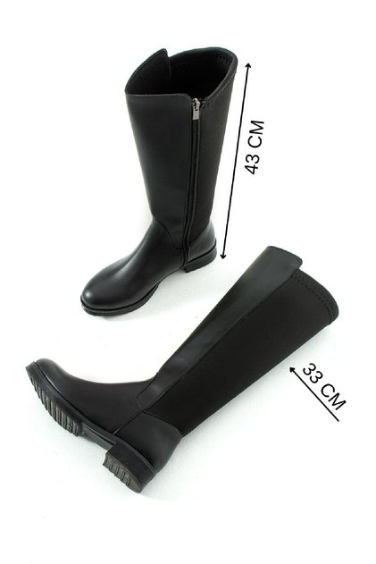 Women's Black Boots 00282