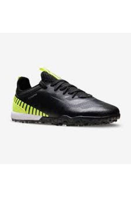 Tempo 3 Thermo Non-Slip Sole Unisex Football Field Shoes Black