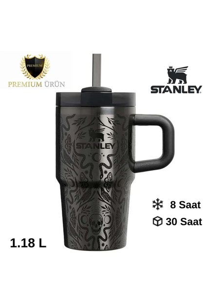 Kocamanlar Premium Special Series the Quencher H2.O Flowstate â„¢ 0.60 L Flask with Straw Platinum