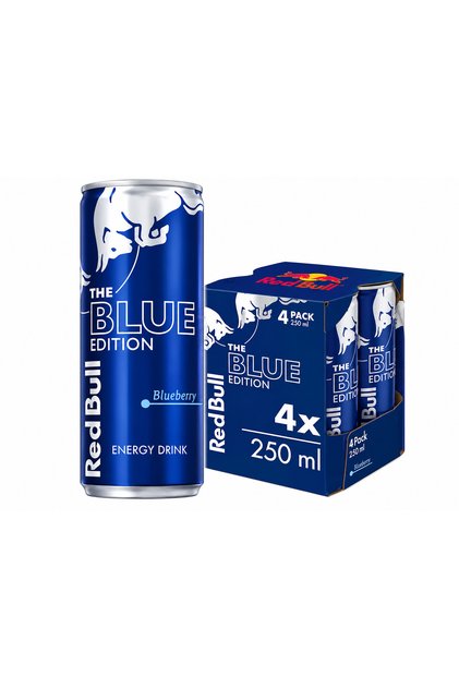 Redbull Blue Edition Blueberry Flavor 4 Pieces
