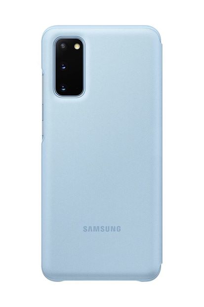Samsung Galaxy S20 Orijinal LED View Kılıf Mavi - 3