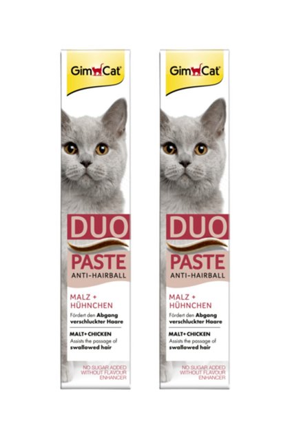 Duo Paste Anti Hairball Tavuklu Malt Kedi Macunu 50 gr x 2 Adet