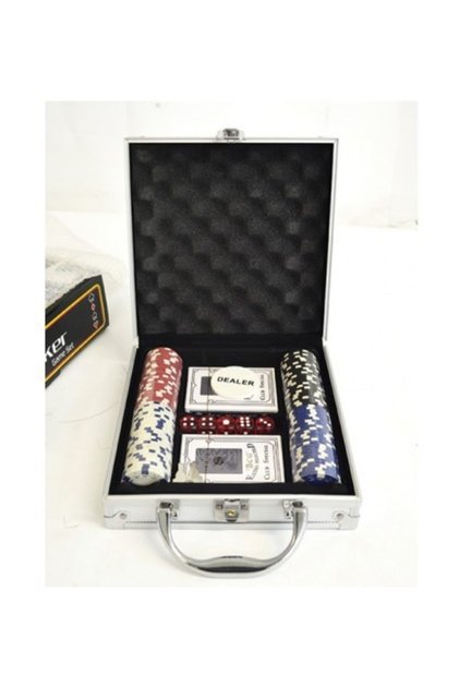 Metal Çantalı Poker Seti