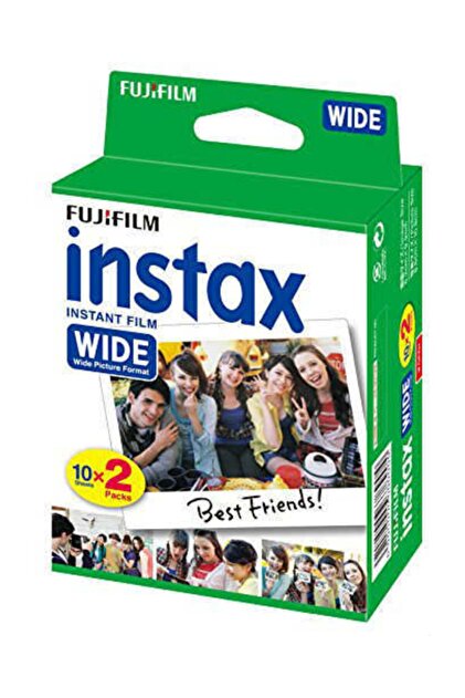Fujifilm Fuji Instax Wide 210 Ve 300 Için 20 Pozluk Instax Film