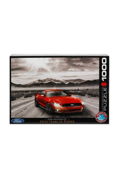 Eurographics 1000 Parça Puzzle : Ford Mustang Fifty Years Of Power - 1