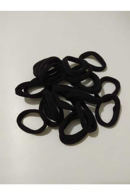 24pcs Black Rubber Buckle