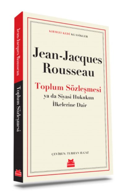 Kırmızı Kedi Yayınevi Toplum Sözleşmesi - Jean Jacques Rousseau - - 1