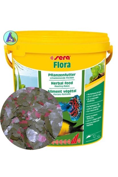 SERA Flora 100gr Bitkisel Balık Yemi - 1