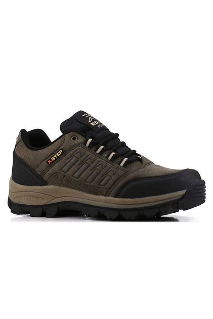 Men's Gray Non-Slip Sole Seasonal Trekking Casual Shoes