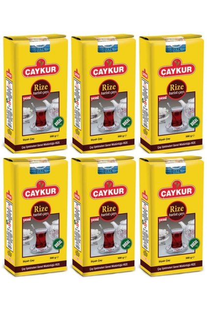 Rize Tourist Black Bulk Tea 500Gr 6 Pcs
