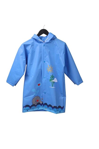 905 Y 7001 S-M-L-XL-XXL ÇOCUK YAĞMURLUĞU mavi