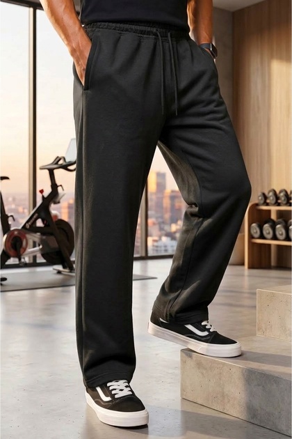 Men's Premium Sweatpants Comfortable Fit - Casual & Sports Trousers