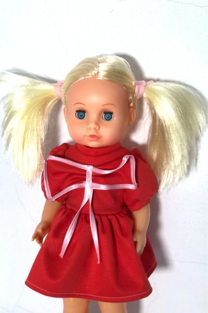 Papusa Aradeanca Catalina Blonda- 50 CM - Made in Romania