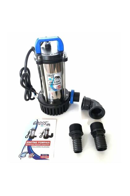 12 Volt Sintine Dalgıç Krom Pompası Gr3200 Süt Mazot Yağ Su