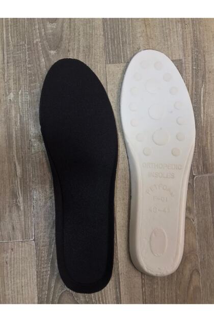 Tüm Ayakkabılar için Günlük Tabanlık Siyah Memory Foam Hafızalı Ayakkabı iç Tabanlığı Rahat Yumuşak
