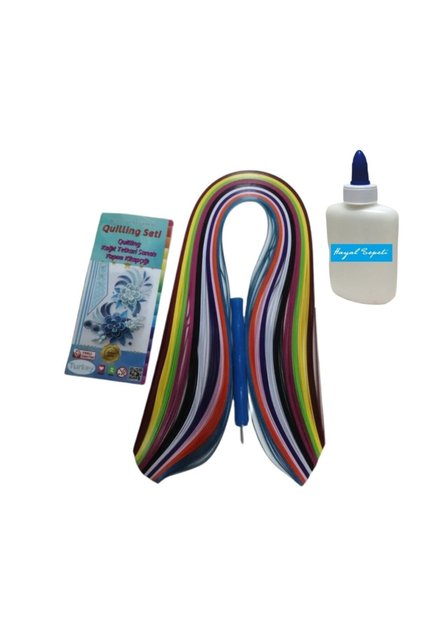 Mini 4mm Quilling Seti (metal Uçlu Kıvırma Aparatı Ile Birlikte)