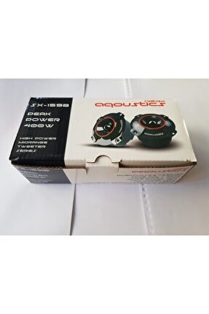 AQOUSTİCS Sx 159b Model 8 Cm Dome Tiz 400 W 60 Rms Süper Ses