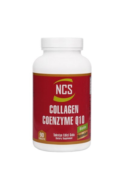 Fish Collagen Biotin Selenium Zinc Gluconate Coenzyme Q10 Selenium 90 Tablets