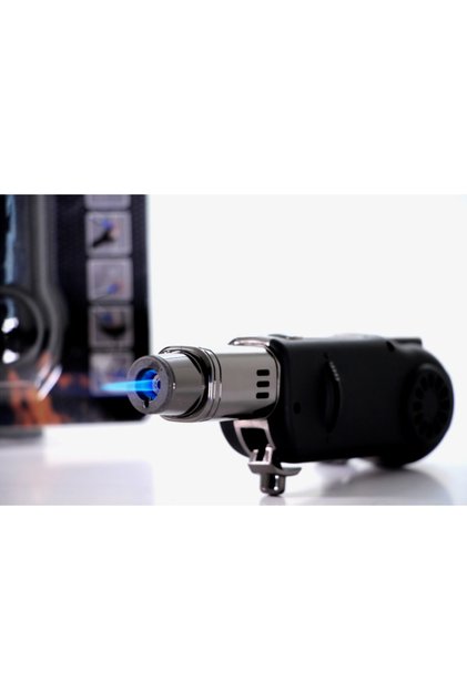 Turbo Torch Piezo 1300° Doldurulabilir Jet Pürmüz