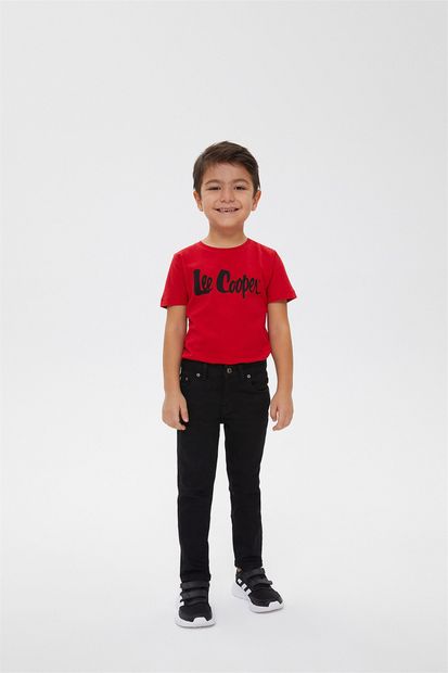 Lee Cooper Erkek Çocuk Jeff Jean Skinny Fit Pantolon Black 211 LCB 121002 - 1