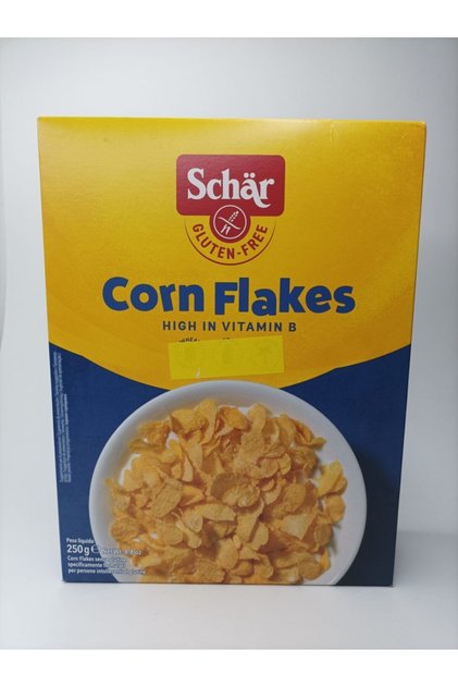 Gluten Free Glutensiz Corn Flakes Mısır Gevreği 250 gr Hollanda Menşeili
