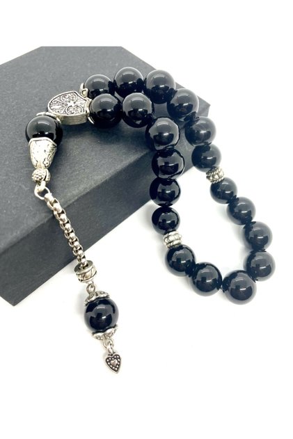 Original Onyx Natural Stone Mascot Boy Efe Tesbihi