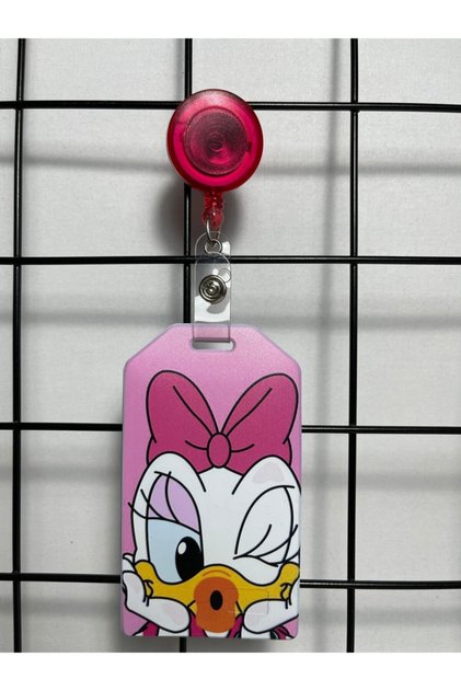 Husă pentru carduri Daisy Duck cu guler vertical