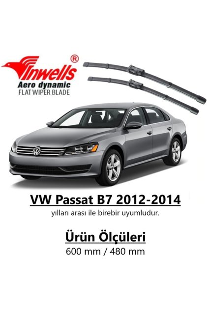 Vw Passat Inwells Muz Silecek Takımı (2012-2015 B7)