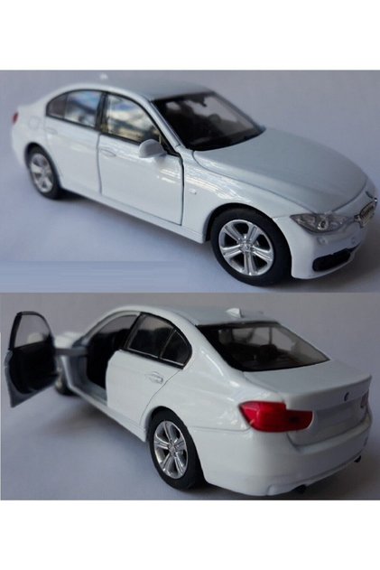 Bmw 335i Metal Araba Diecast Model 335-i Metal Araba ÇekBırak 1/36 Ölçekli
