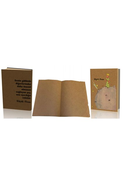 Hobi Defteri / Kraft Kağıt Anı Defteri / Nostaljik Defter