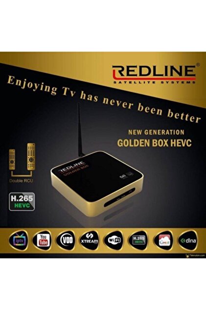 ハニーココD 150粒 SENCROM ELEKTRONİK Redline Golden Box Plus H.265 Hevc Uydu Alıcısı