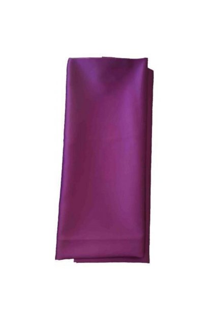 120x50 Cm, Dark Purple Color Cotton Satin Lining Fabric