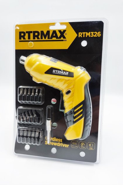Rtm326 Akülü Tornavida Seti 3,6v - 1.3 Ah 180 Rpm