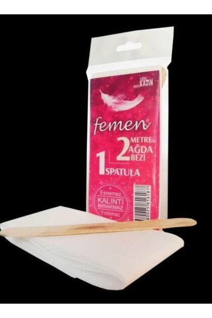 2 Metre Ağda Bezi Spatula Hediyeli