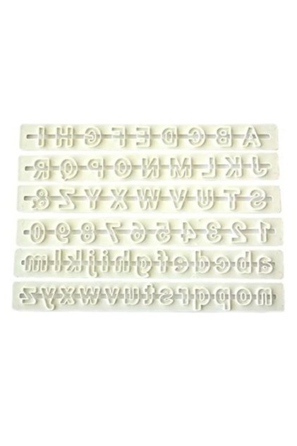 10921 Alfabe Cetvel Set