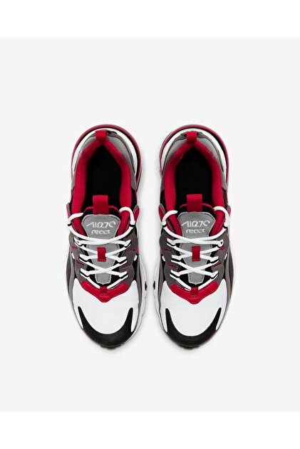 Nike UNisex Siyah Air Max 270 React Sneaker - 4