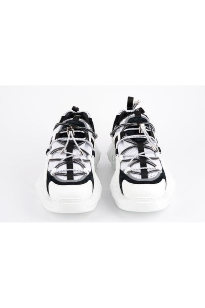 Jimmy Choo Erkek Beyaz Sneakers Ayakkabı - 5