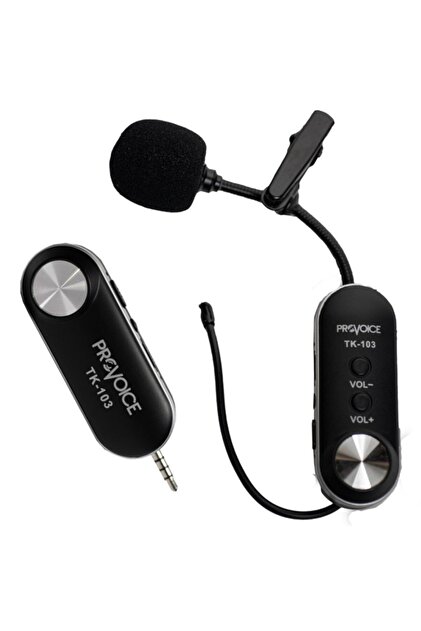 Provoice Tk-103 Kablosuz Şarjlı Yaka Mikrofon - Fiyatı, Yorumları