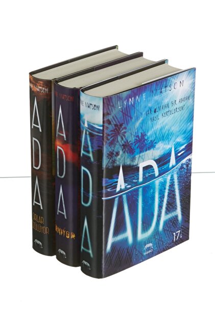 Yabancı Yayınları Ada Serisi Kutulu Set (ciltli): (3 Kitap Takım
