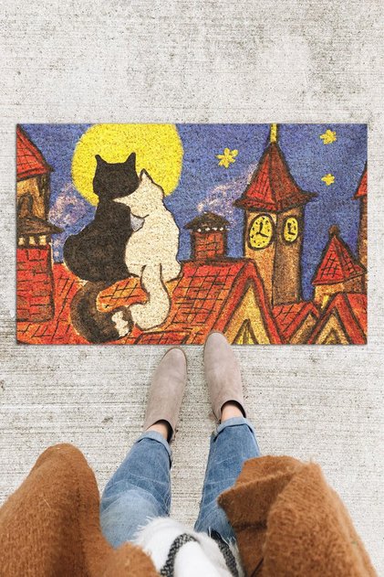 Door Mat Decorative Outdoor/Home/Bathroom/Kitchen/Bedroom/Entryway Door Mat