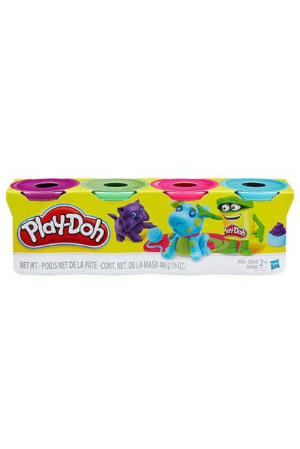 Playdoh Play Dough 4 Pack 448 Gr