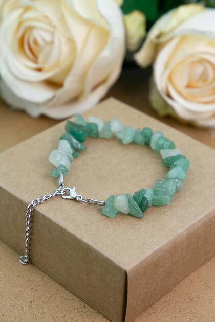 Aventurine Stone Broken Natural Stone Bracelet