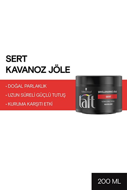 Taft Kavanoz Jöle Sert 200 ml - 1