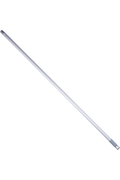 Metal Brush Handle Silver 120 cm