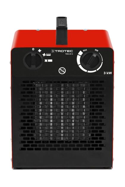 Tds 20 C Seramik Elektrikli Fanlı Isıtıcı, Şantiye Isıtma, Depo Isıtıcı, Şantiye Sobası, 3 Kw