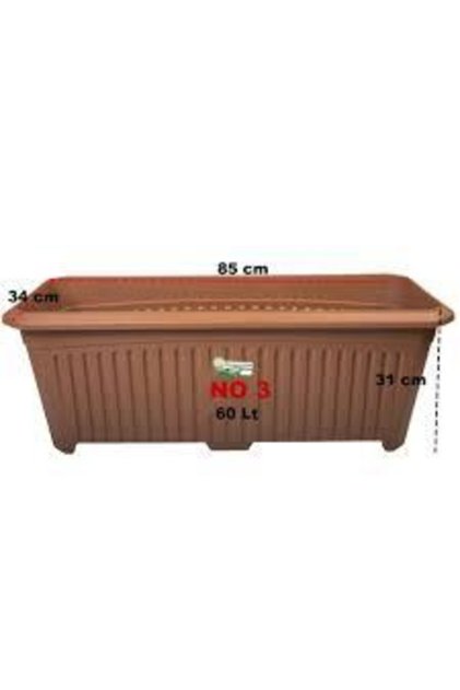 Dış Mekan Saksı No 3 Klasik Bahçe Çiçek Saksısı