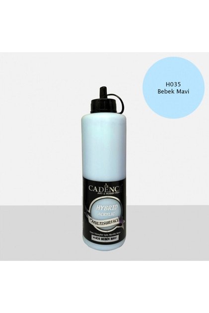 Hibrit Multisurface Akrilik Boya 500 Ml H035 Bebek Mavi