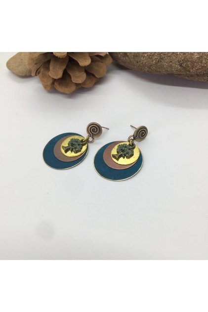 Handmade Ethnic Authentic Tree of Life India Earrings