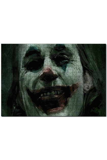 Joker Oil Painting Drawing Photo 120 Piece Puzzle Jigsaw Puzzle Mdf (wood)